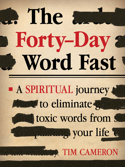 Title details for The Forty-Day Word Fast by Tim Cameron - Available